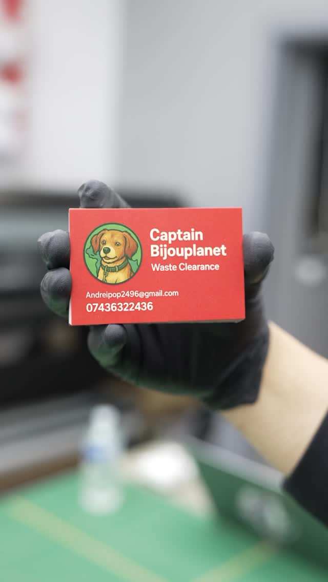 Custom printing sample